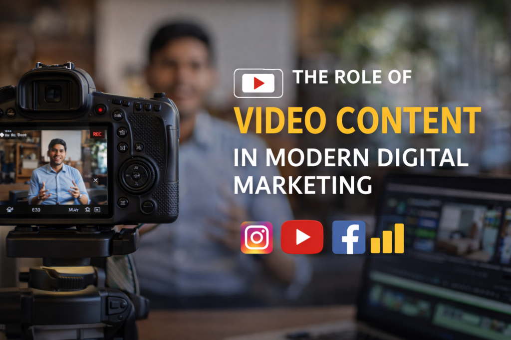 Role of Video Content in Digital Marketing