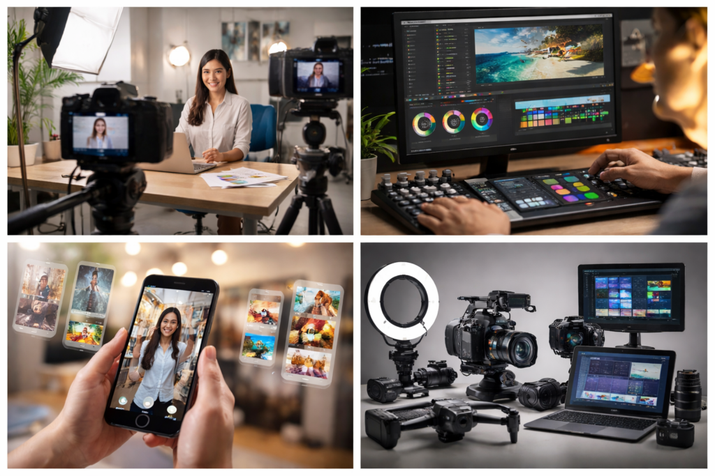 Digital marketing and content creation tools