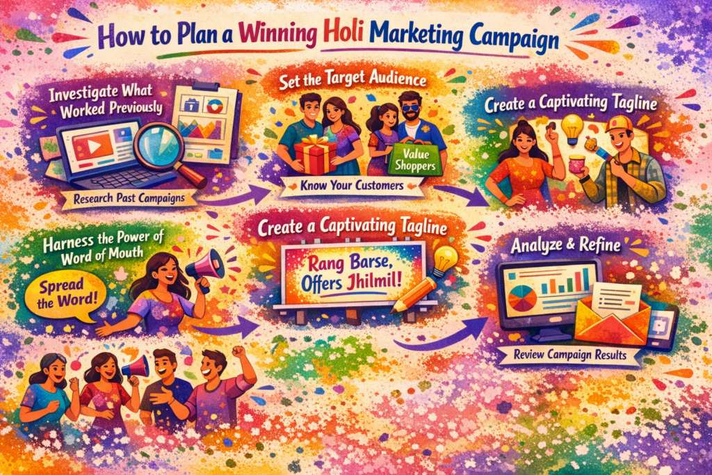 Holi sales & marketing campaign strategy guide