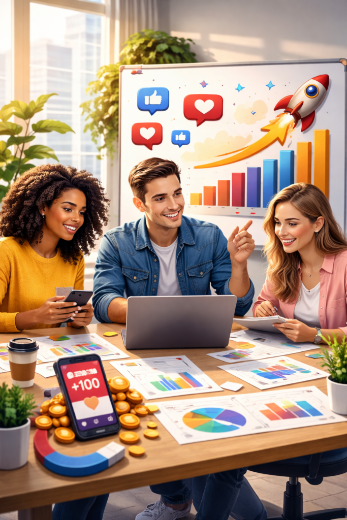 Social media strategy in the office