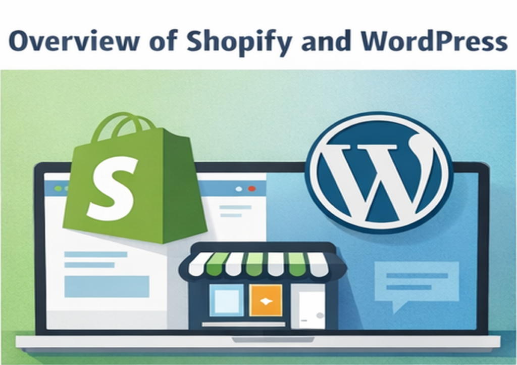 Overview of Shopify vs WordPress