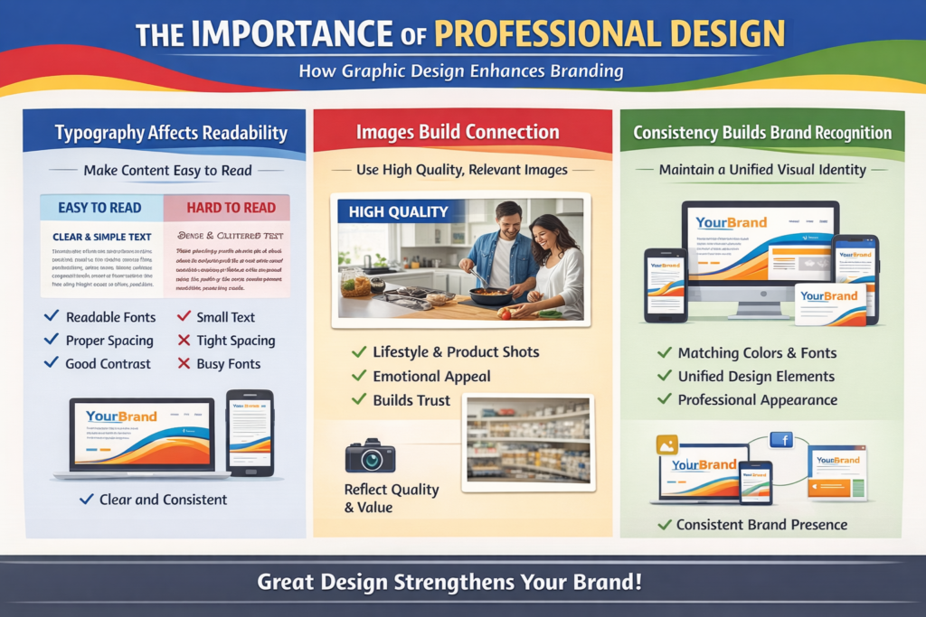 The importance of effective design - how graphic design enhance branding